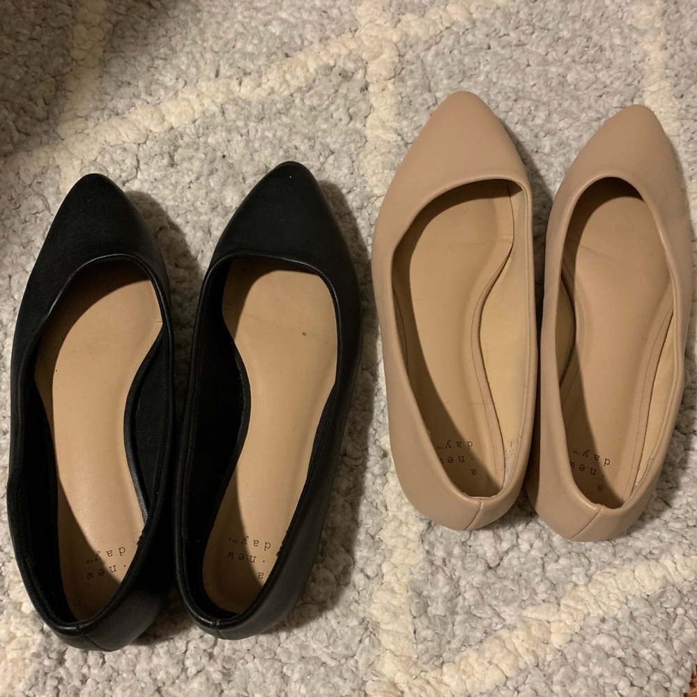 2 pairs of A New Day brand flats